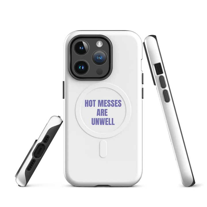 Unwell Hot Messes iPhone® Tough Case product image (3)