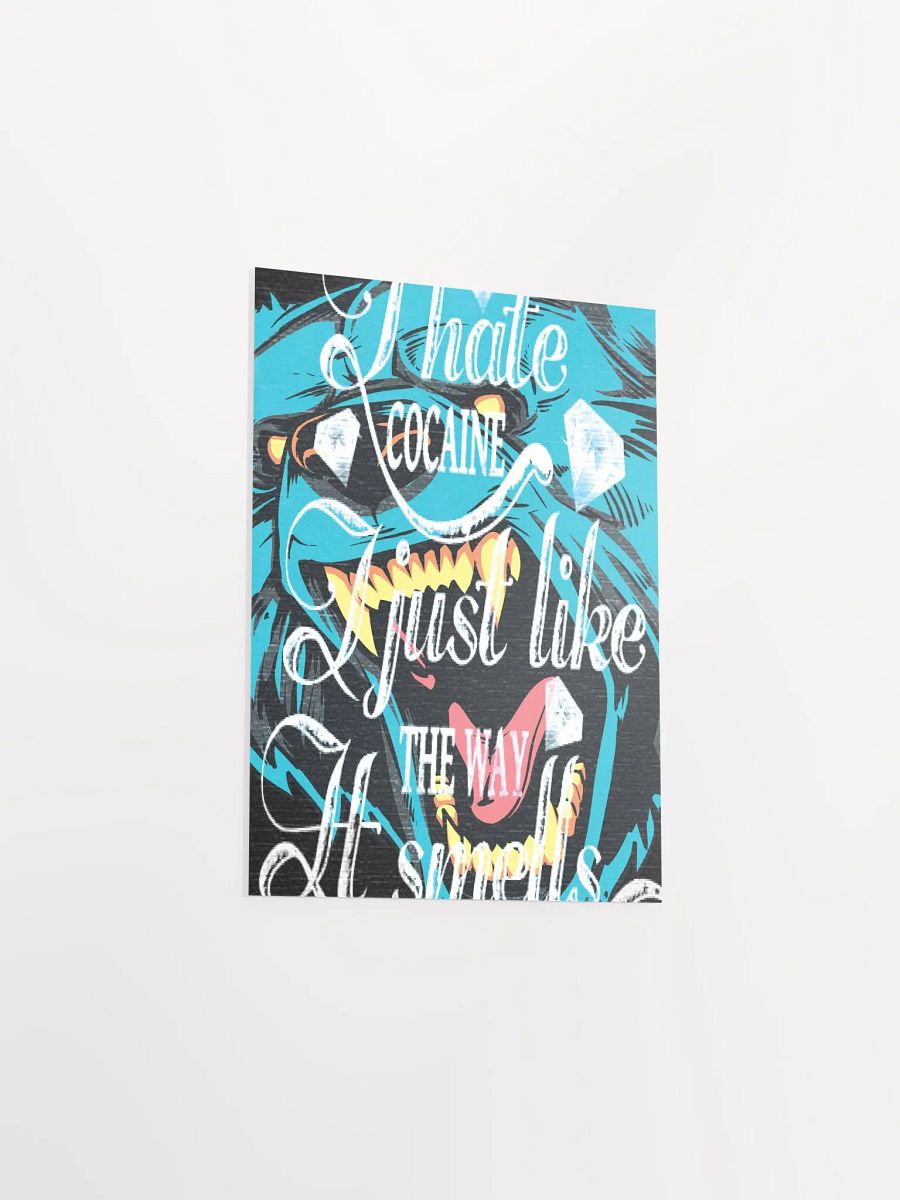Cocaine Bear Illustration | Matte Poster product image (13)