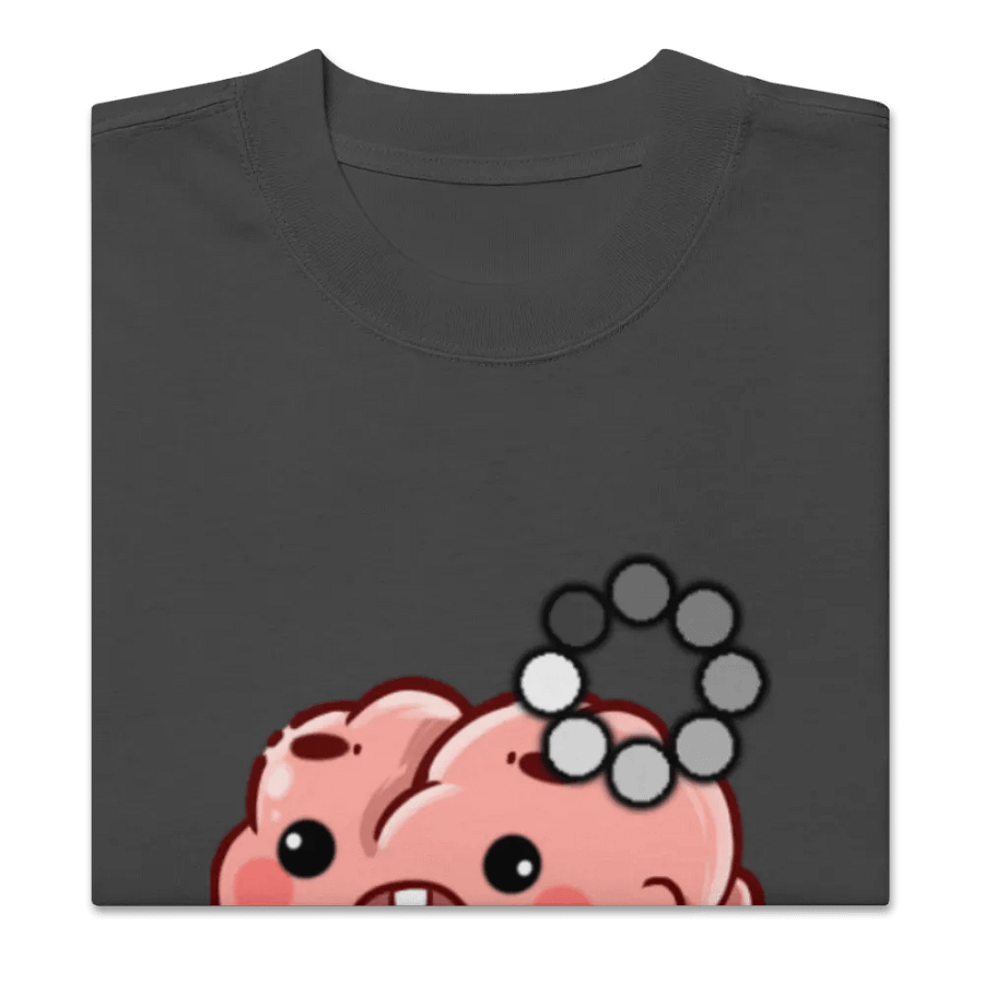 Brain rot Black Tee product image (2)