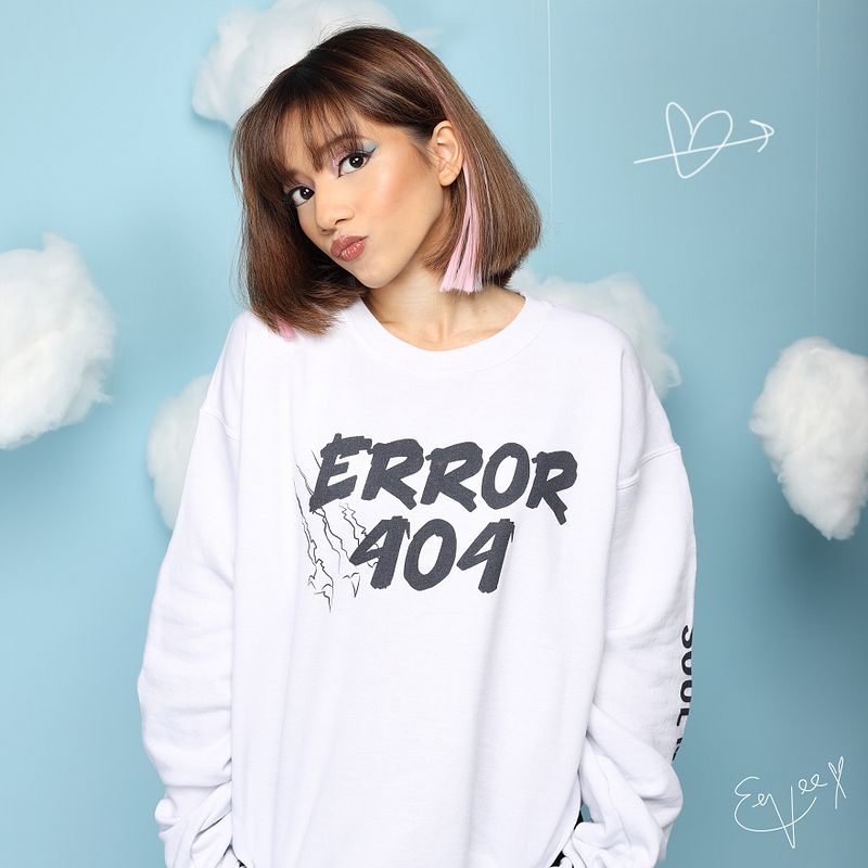 ERROR 404 SWEATSHIRT - [WHITE]