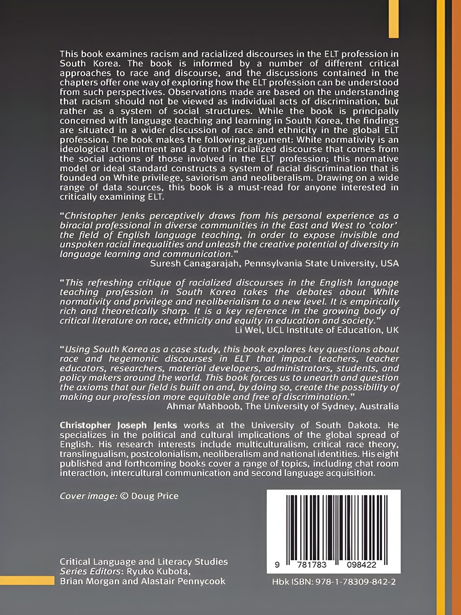 Race and Ethnicity in English Language Teaching: Korea in Focus (Critical Language and Literacy Studies, 22) (Volume 22) product image (2)