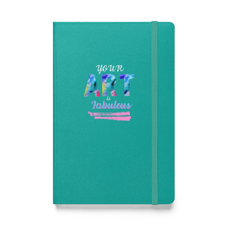 Artful Fabulous Hardcover Notebook or art students moms daughters friends art teachers product image (1)