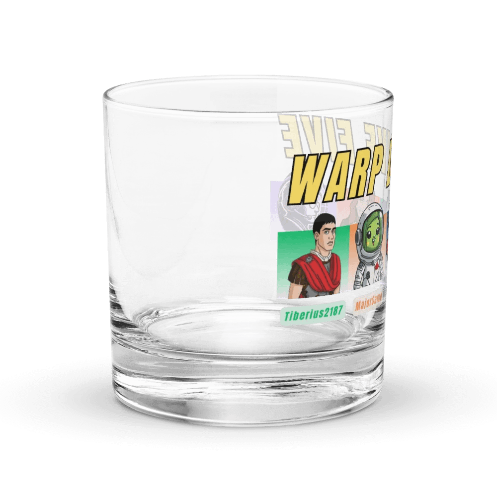 Warp Drive Five Rock Glass product image (3)