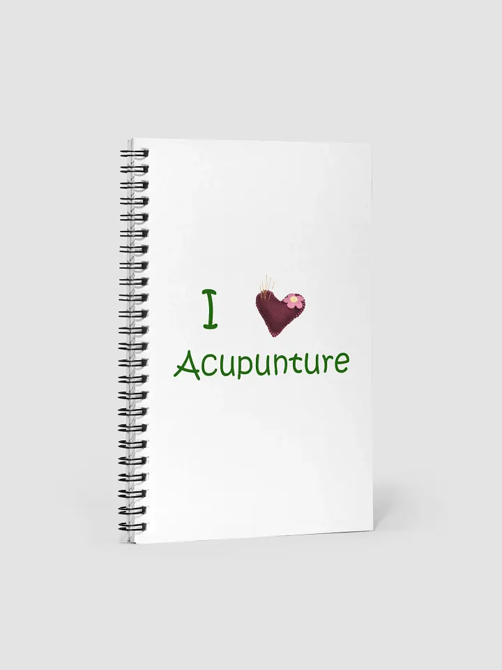 I heart Acupuncture Notebook product image (1)