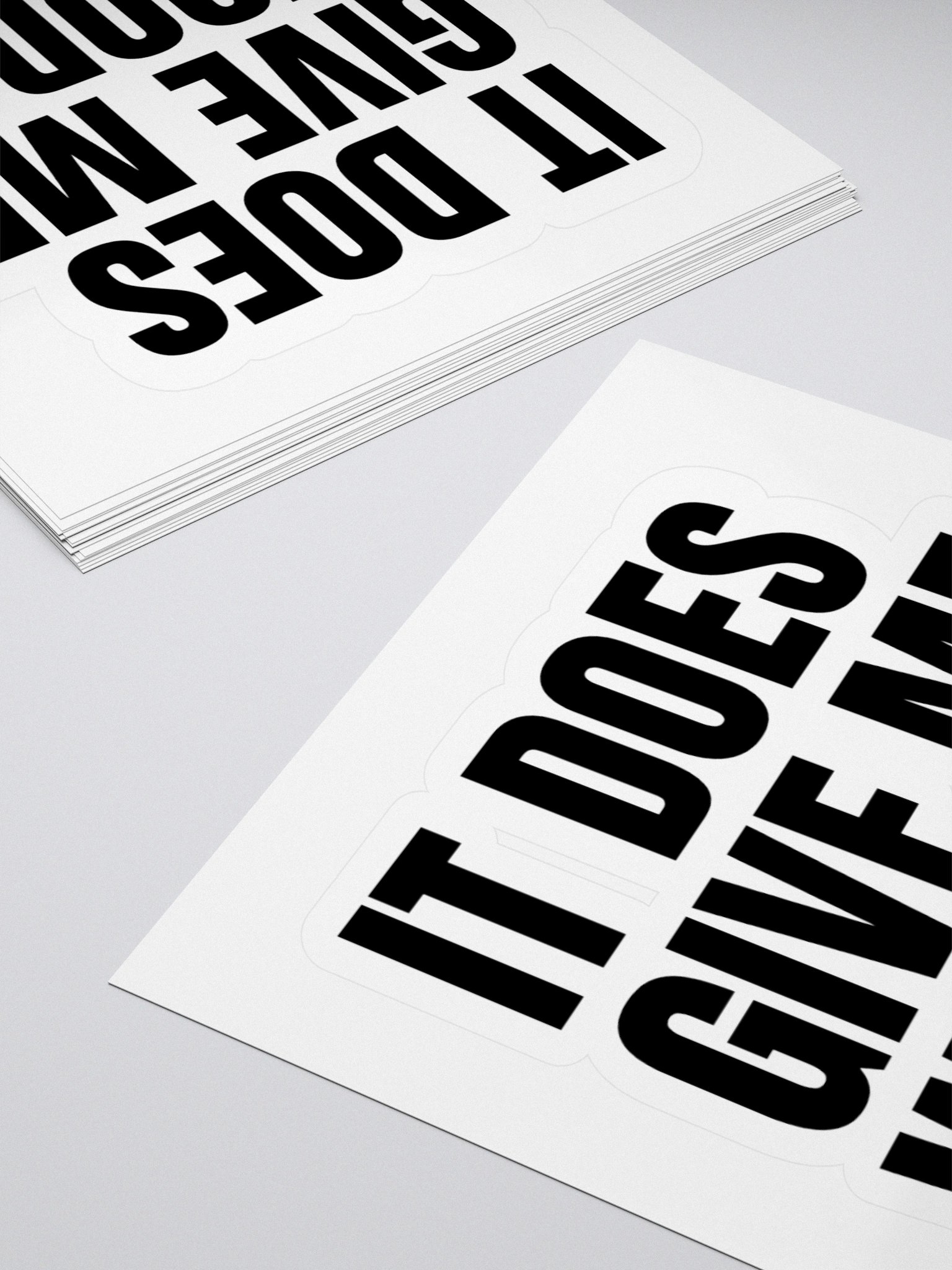 It Does Give Me Wood Kiss Cut Stickers product image (12)