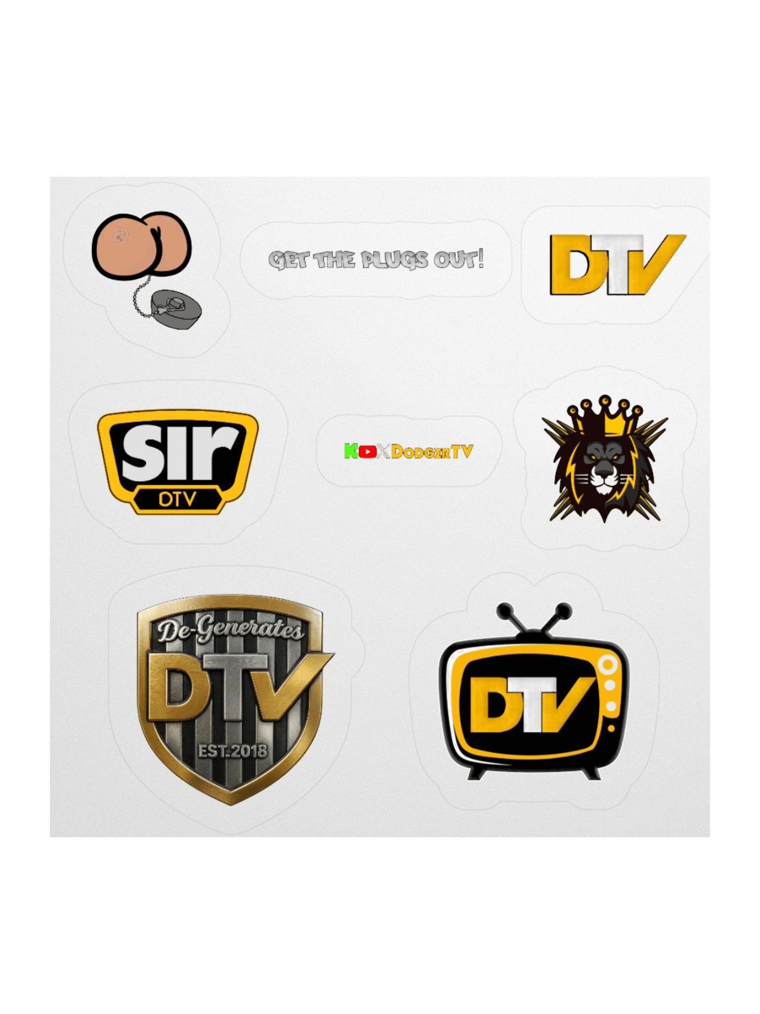 DTV Sticker Collection product image (2)