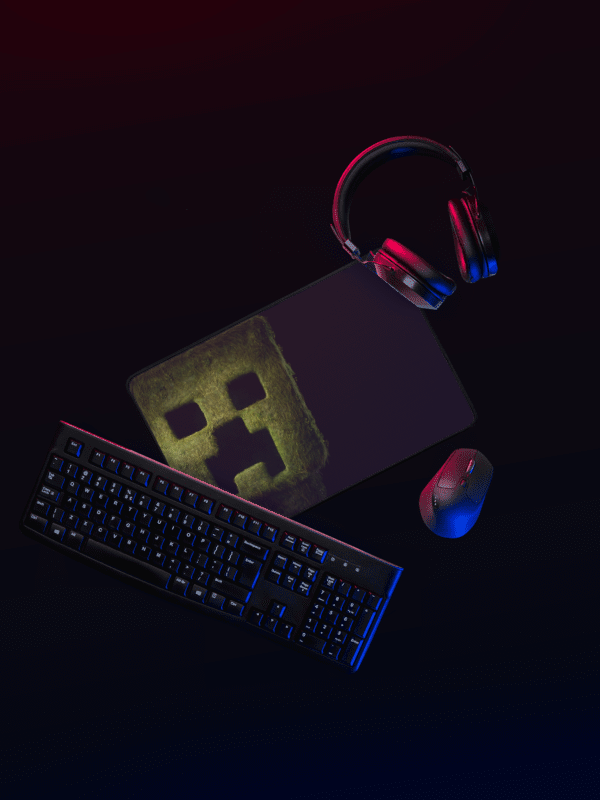 Creeper Mouse Pad – Gaming Desk Mat for Minecraft Fans product image (1)
