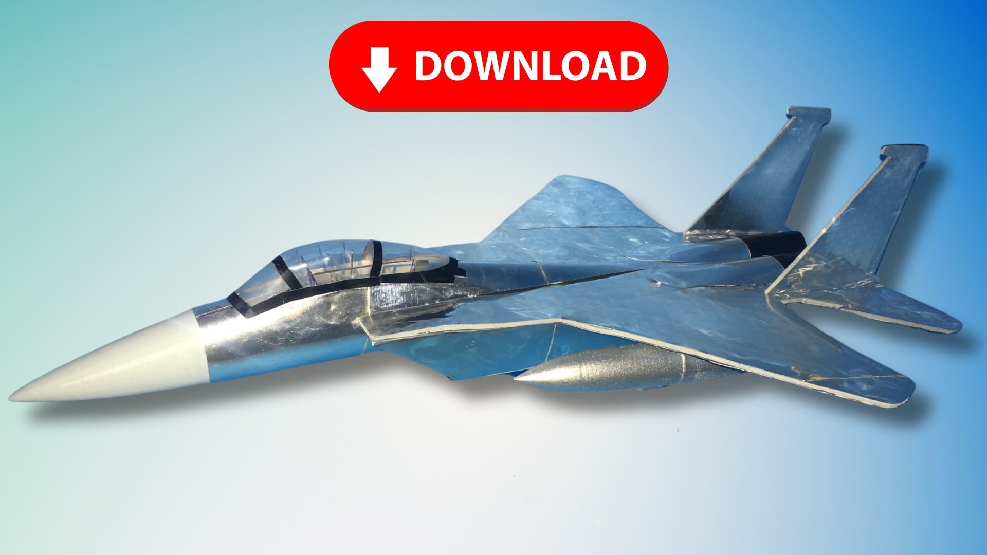 Soda Can F-15 Eagle DIGITAL Plans product image (1)