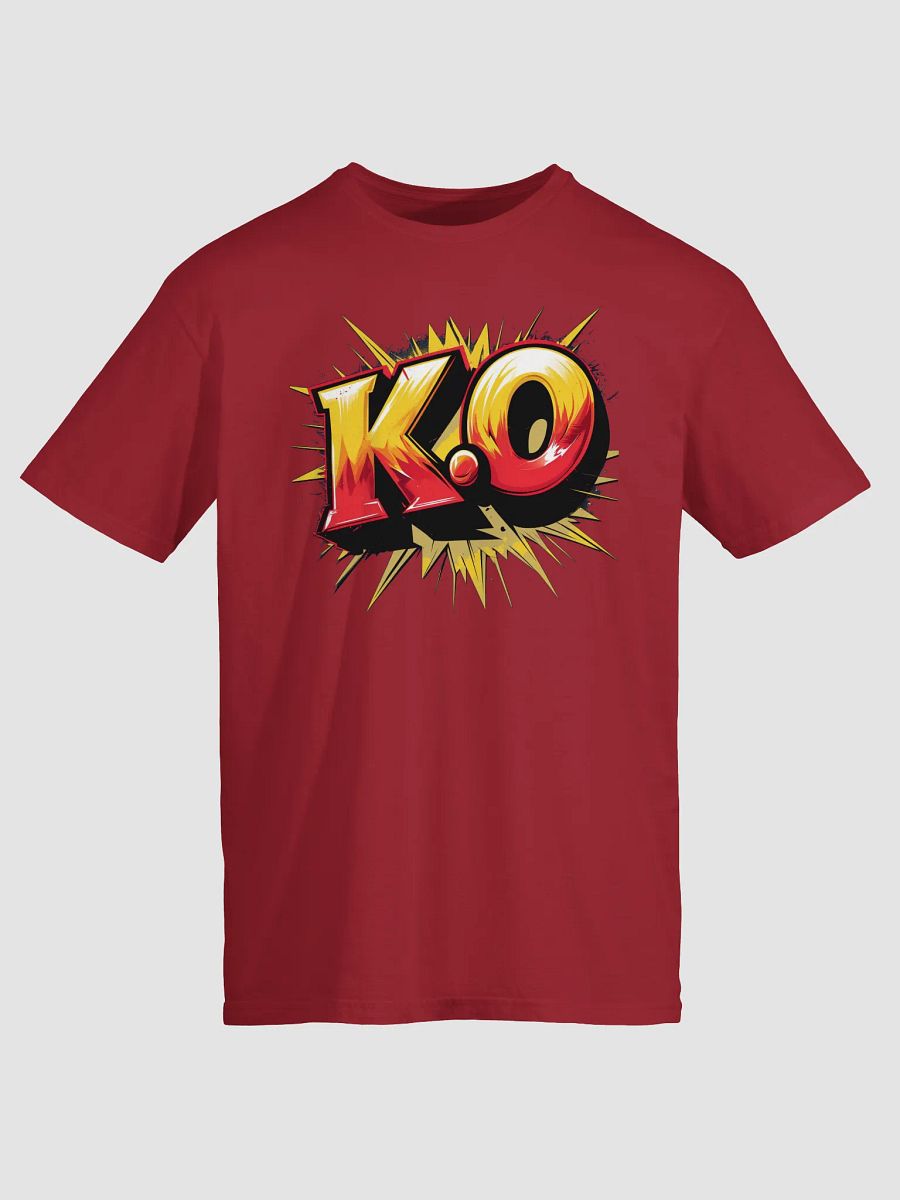 K.O. – Explosive Fighting Game Typography Design product image (1)
