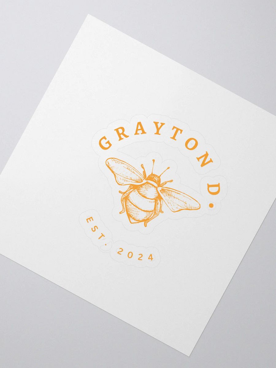 Grayton D. 2024 Sticker product image (2)
