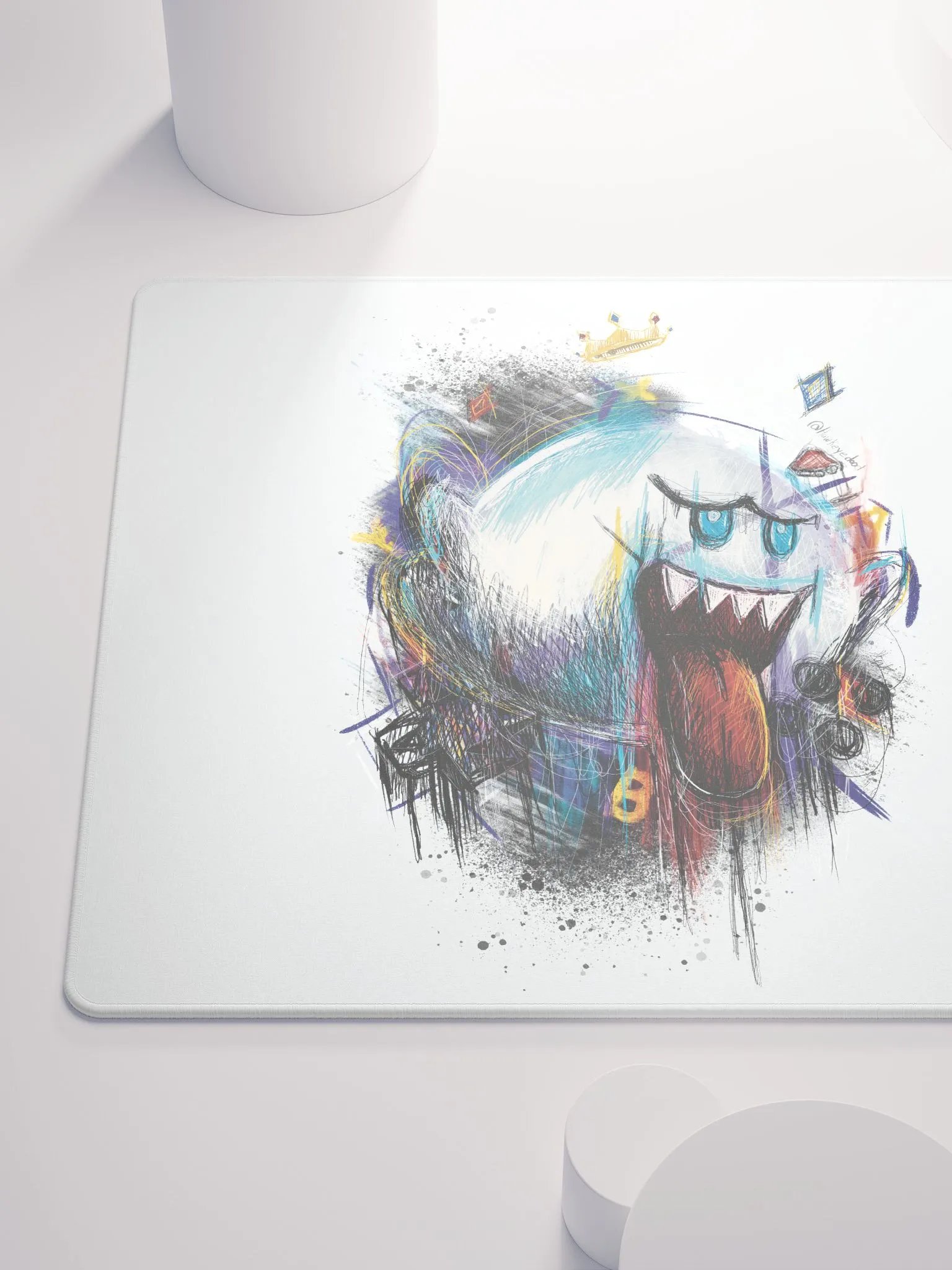 King Boo by StephyJ Gaming Mouse Pad product image (10)