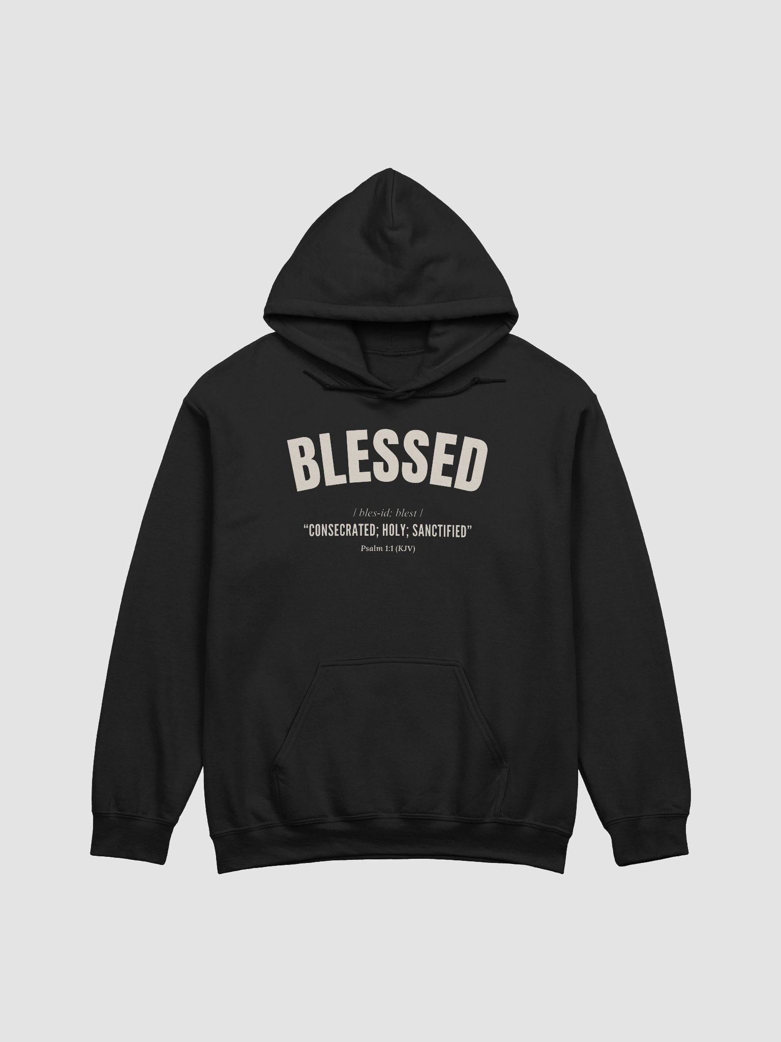 BLESSED Phonetic Classic Hoodie product image (1)