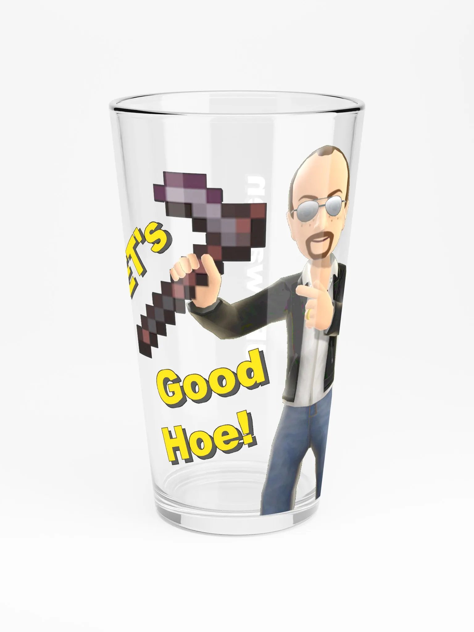 Good Hoe - Pint Glass product image (3)
