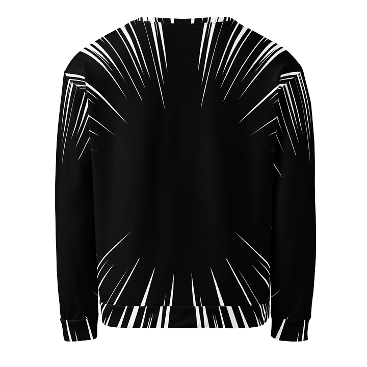Radial All-Over Print Recycled Unisex Sweatshirt | Eco-Friendly Streetwear | Bold Sustainable Fashion product image (2)
