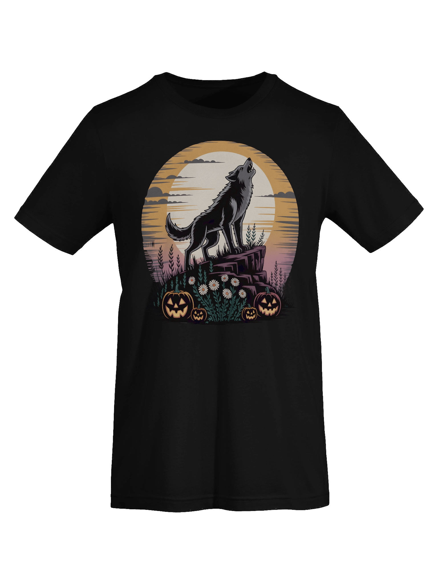 Howling Wolf Moon T-Shirt product image (20)