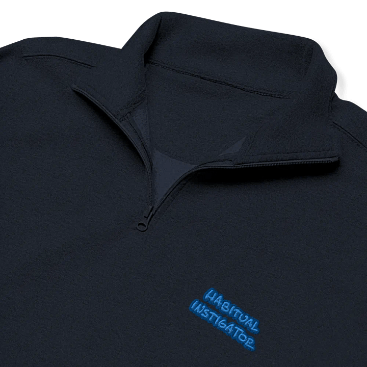 HABITUAL INSTIGATOR (lake design) embroidered quarter zip product image (11)