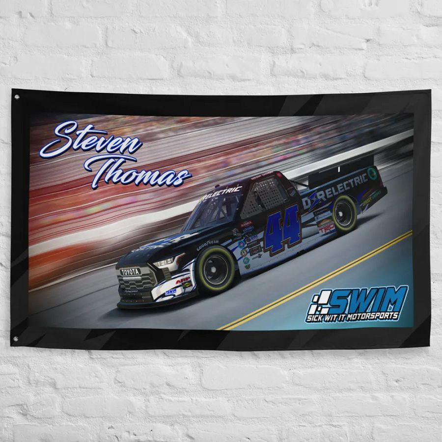 Steven Thomas #44 Driver Flag product image (10)