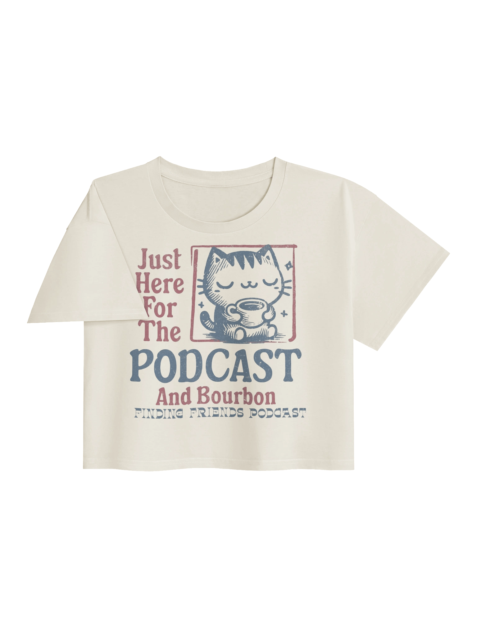 Whimsical Podcat Crop Top product image (3)