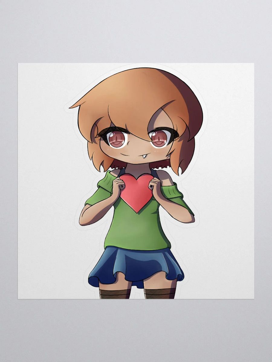 Miko Holding Heart Sticker! product image (2)