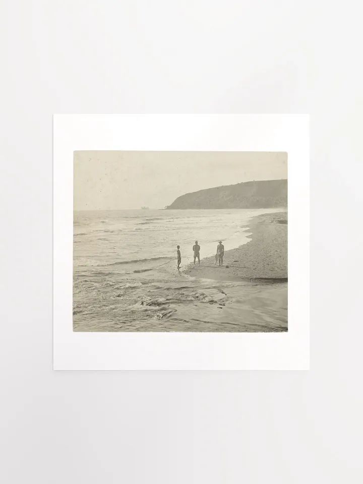 Figures on Beach by Louis Fleckenstein (1907–1943) - Print product image (1)
