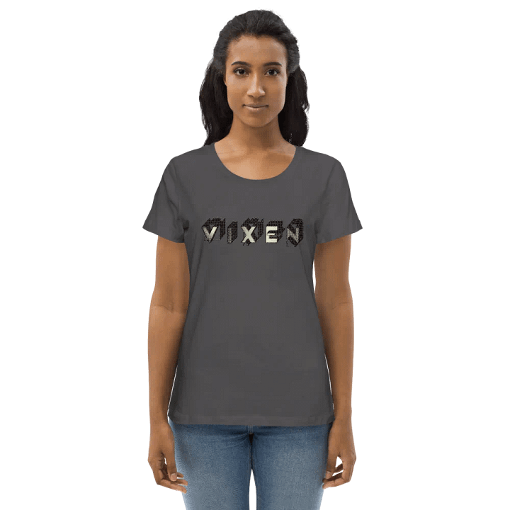 Vixen Cubed spotty 3D design fitted T-shirt product image (7)