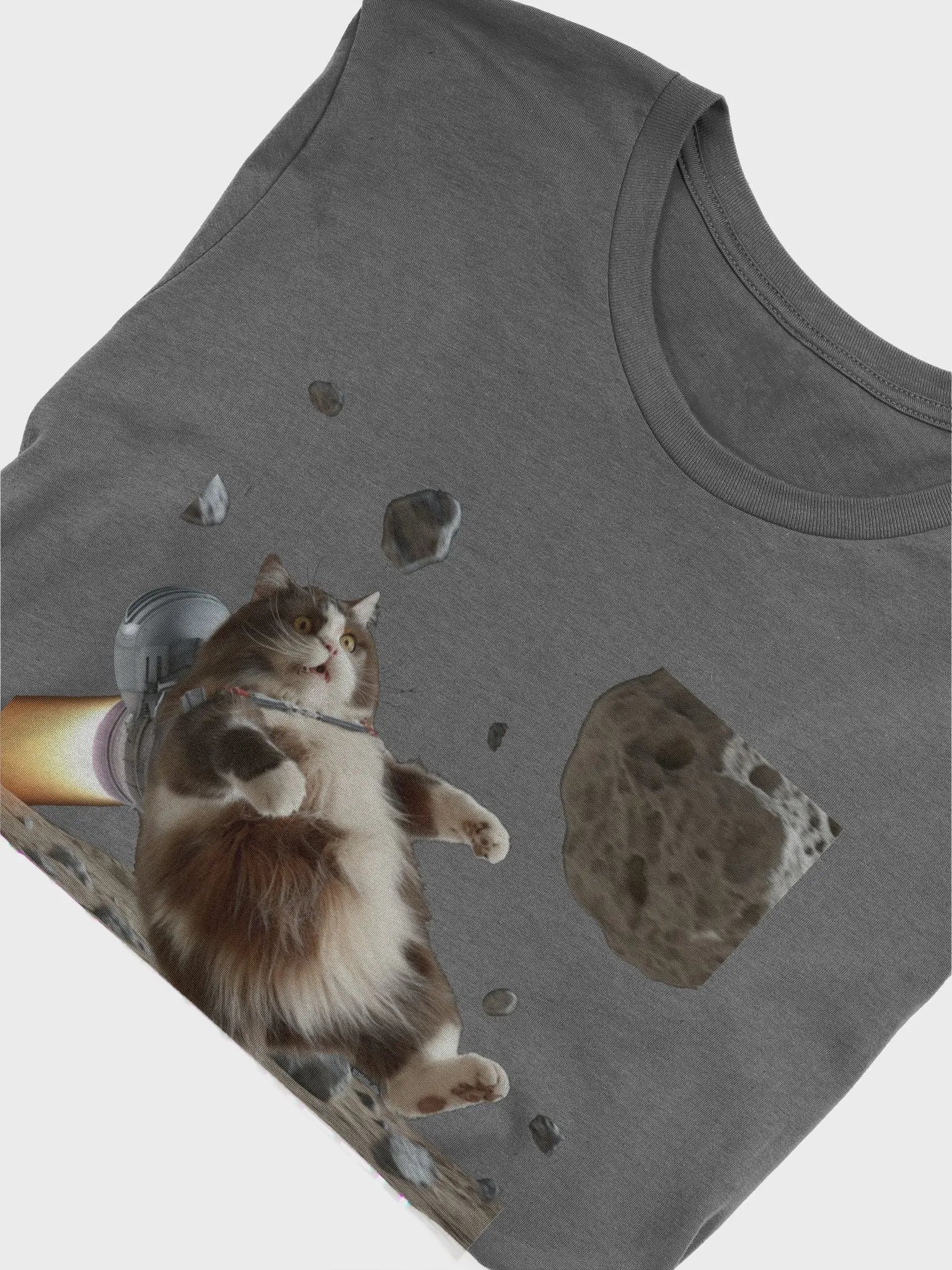 Zero Gravity Full Chonk Cat T-Shirt product image (10)