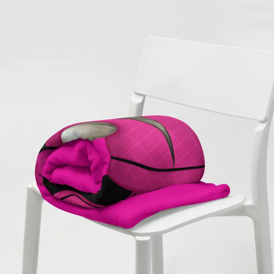 Kombat Kitty Throw Blanket product image (16)