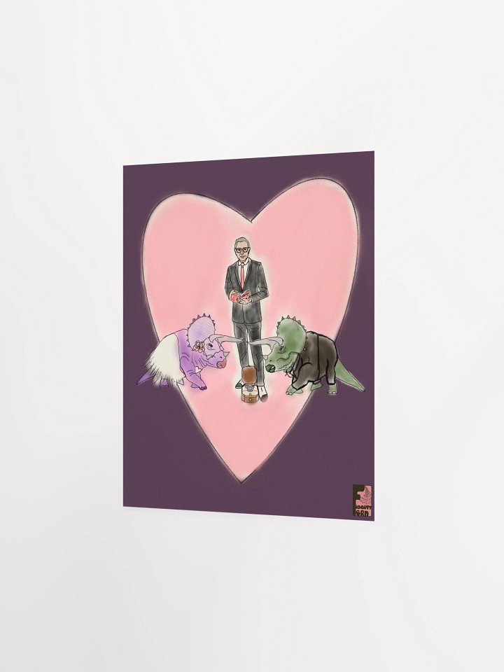 "Jurassic Park Wedding" Poster Print product image (2)