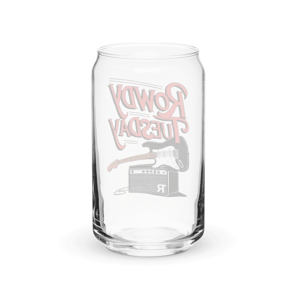 Rowdy Tuesday - Can Shaped Glass product image (38)