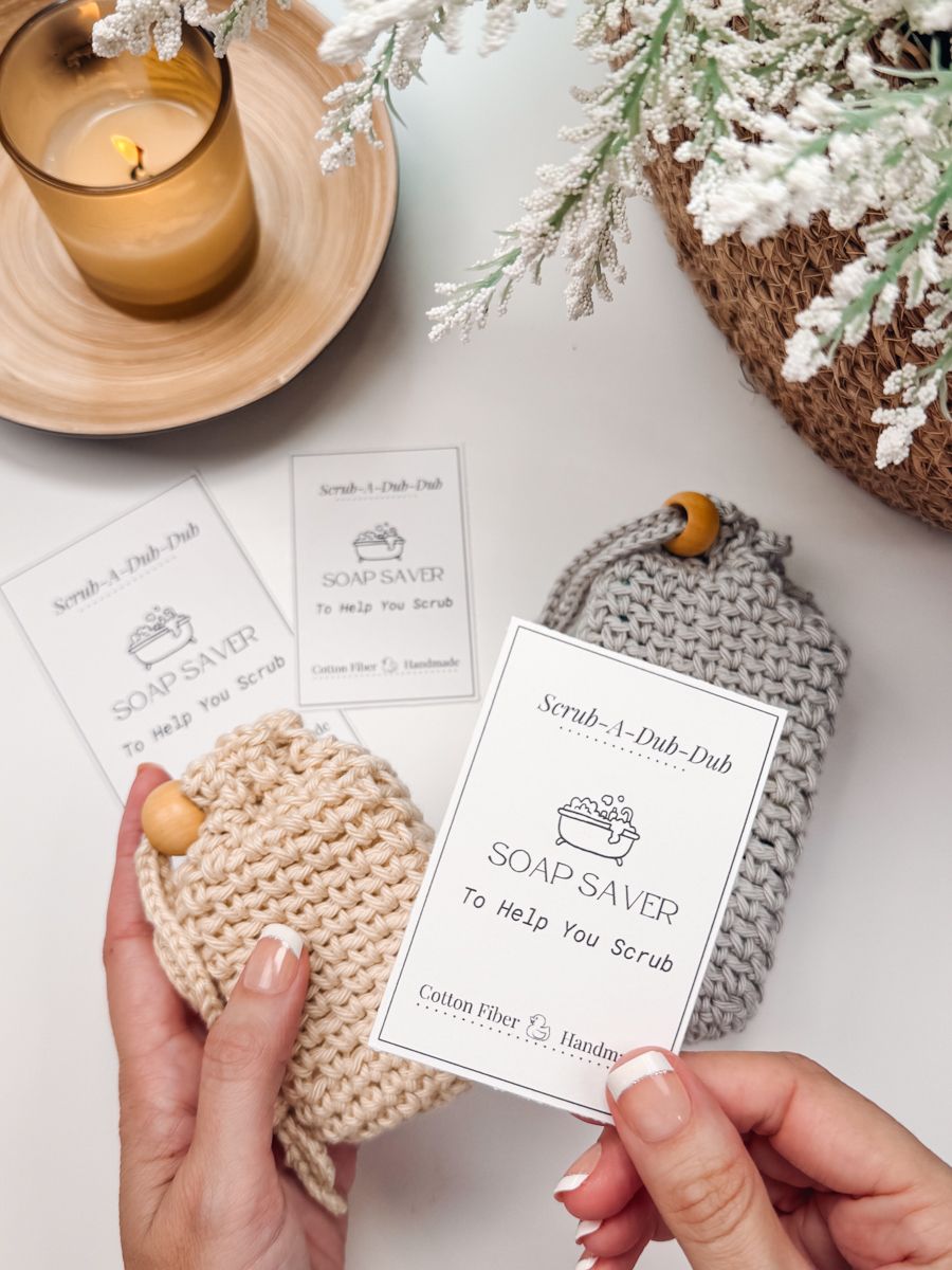 Soap Saver Crochet Bag Pattern product image (1)
