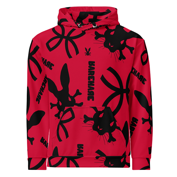 RAREHARE - X patt Signature Red Hoodie product image (1)