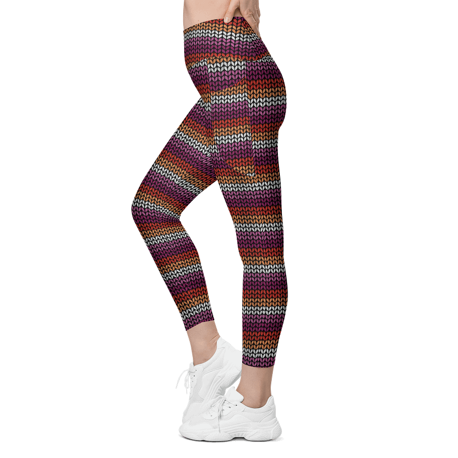 Lesbian Fnit Leggings with Pockets product image (6)