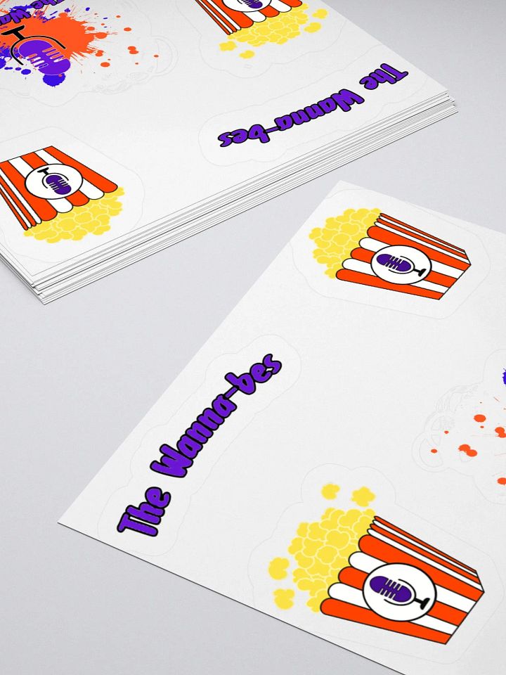 Wanna-Be's Podcast Stick Sheet product image (2)