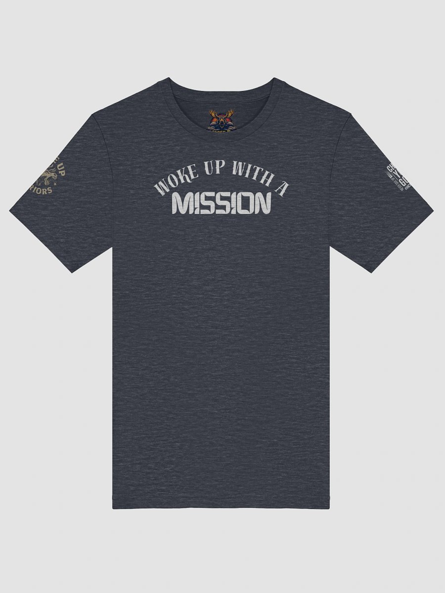Woke Up With Mission - Alt Font - T-Shirt product image (33)