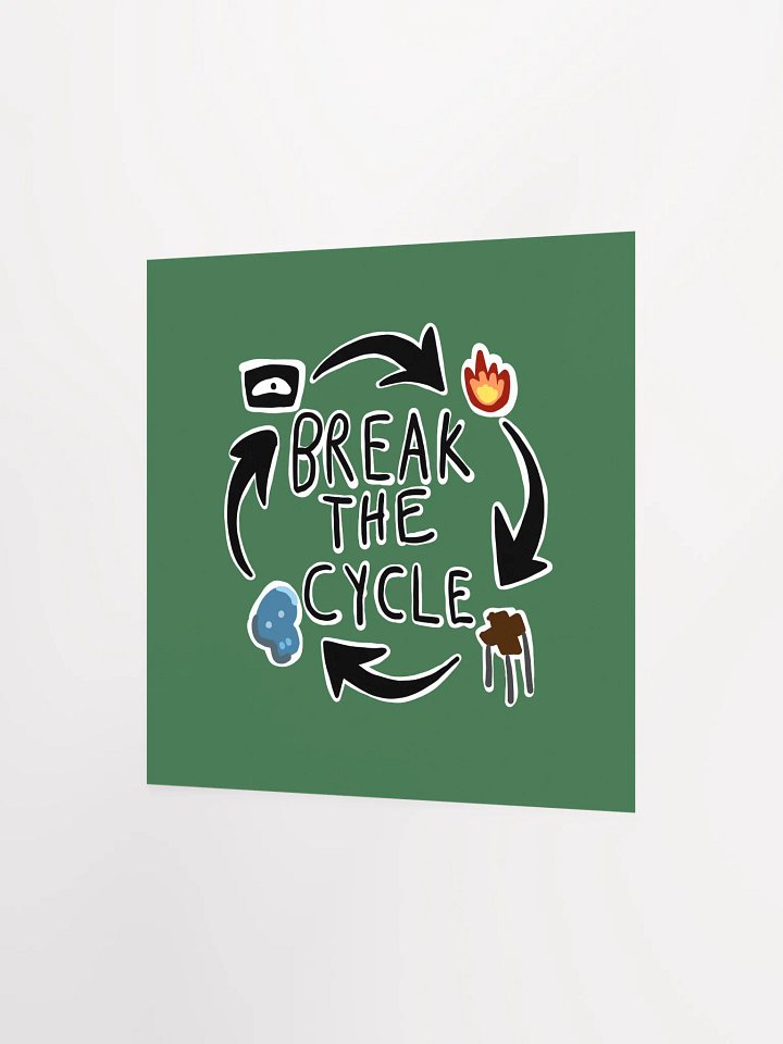 Break The Cycle Poster product image (2)