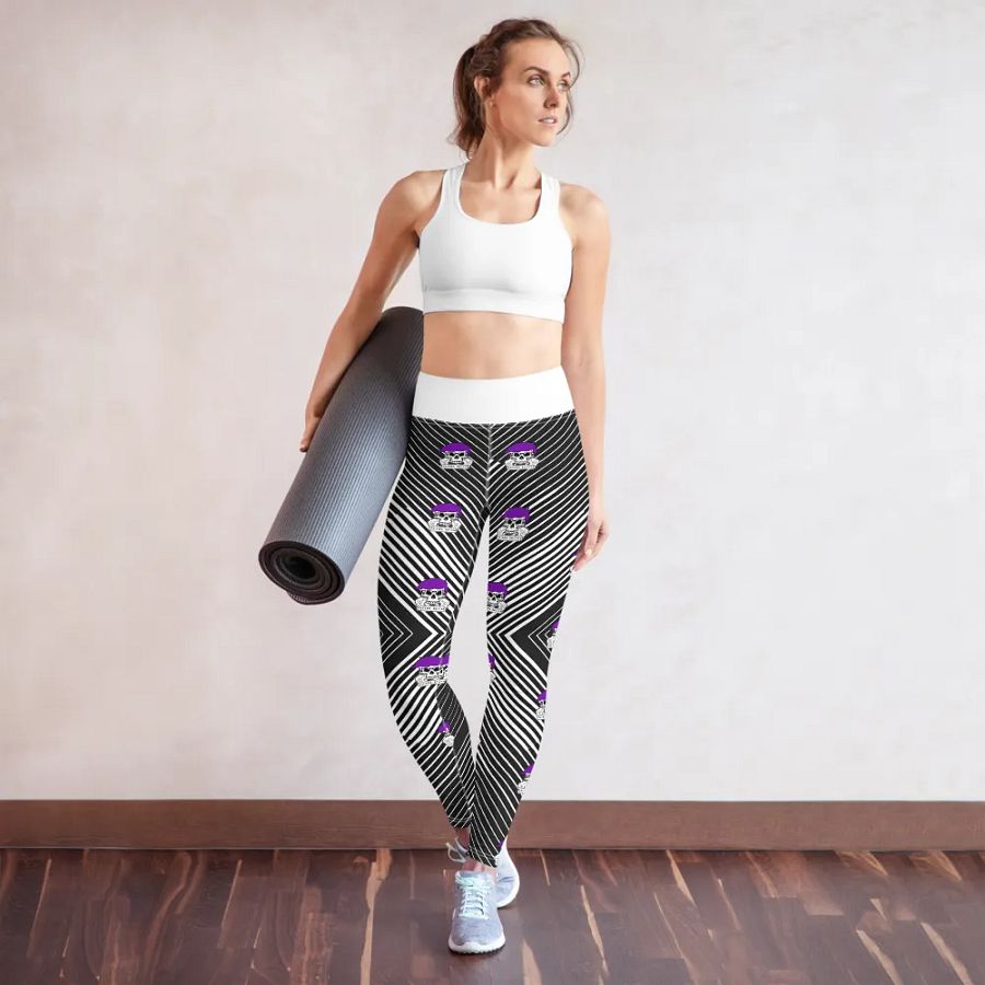 Enigma Nation All-Over Print Yoga Leggings product image (7)