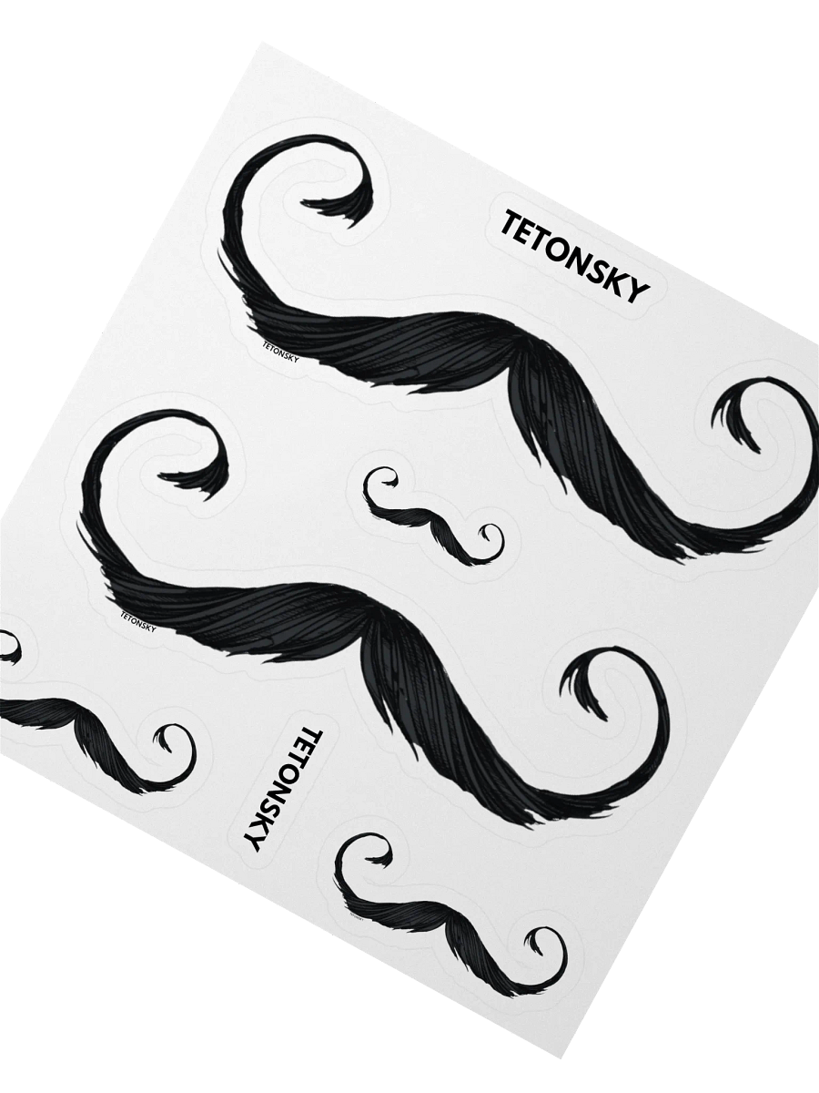 Mustache Stickers product image (2)