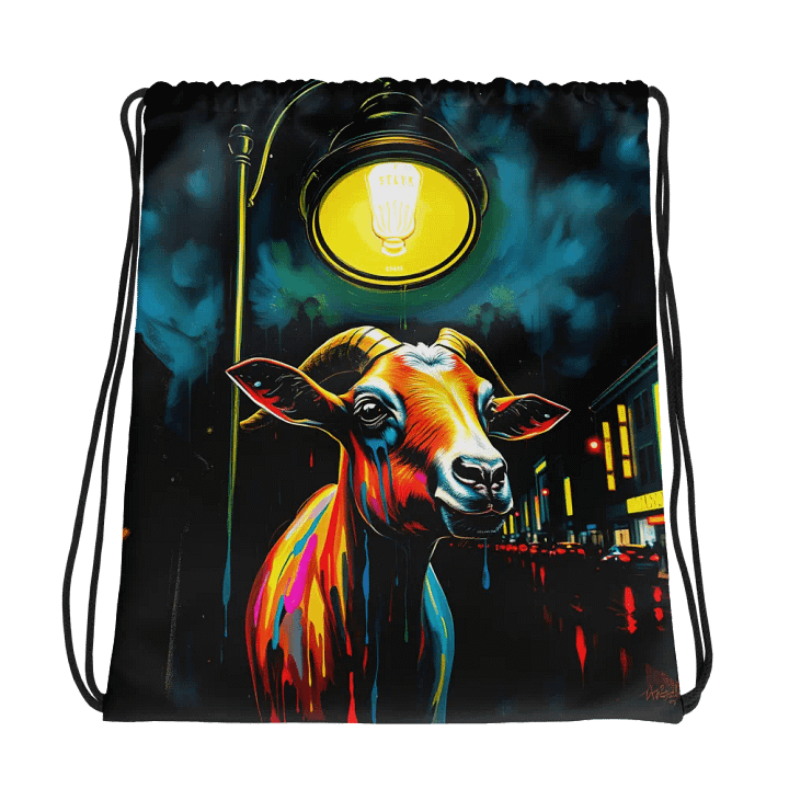 Urban Glow All-Over Drawstring Bag product image (1)