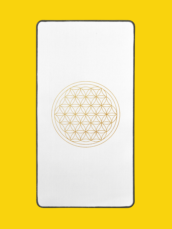 Desk Mat 15.5" x 31.5" | Flower of Life product image (2)