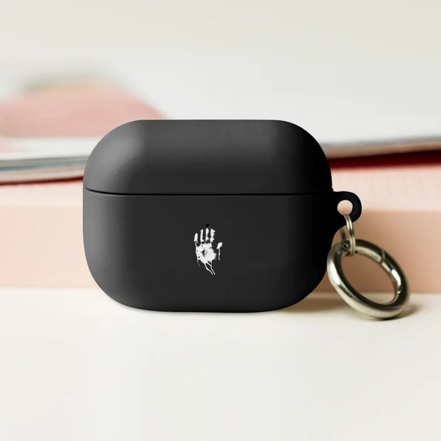 Waargebeurd Logo Apple Airpods Case (Black) product image (5)