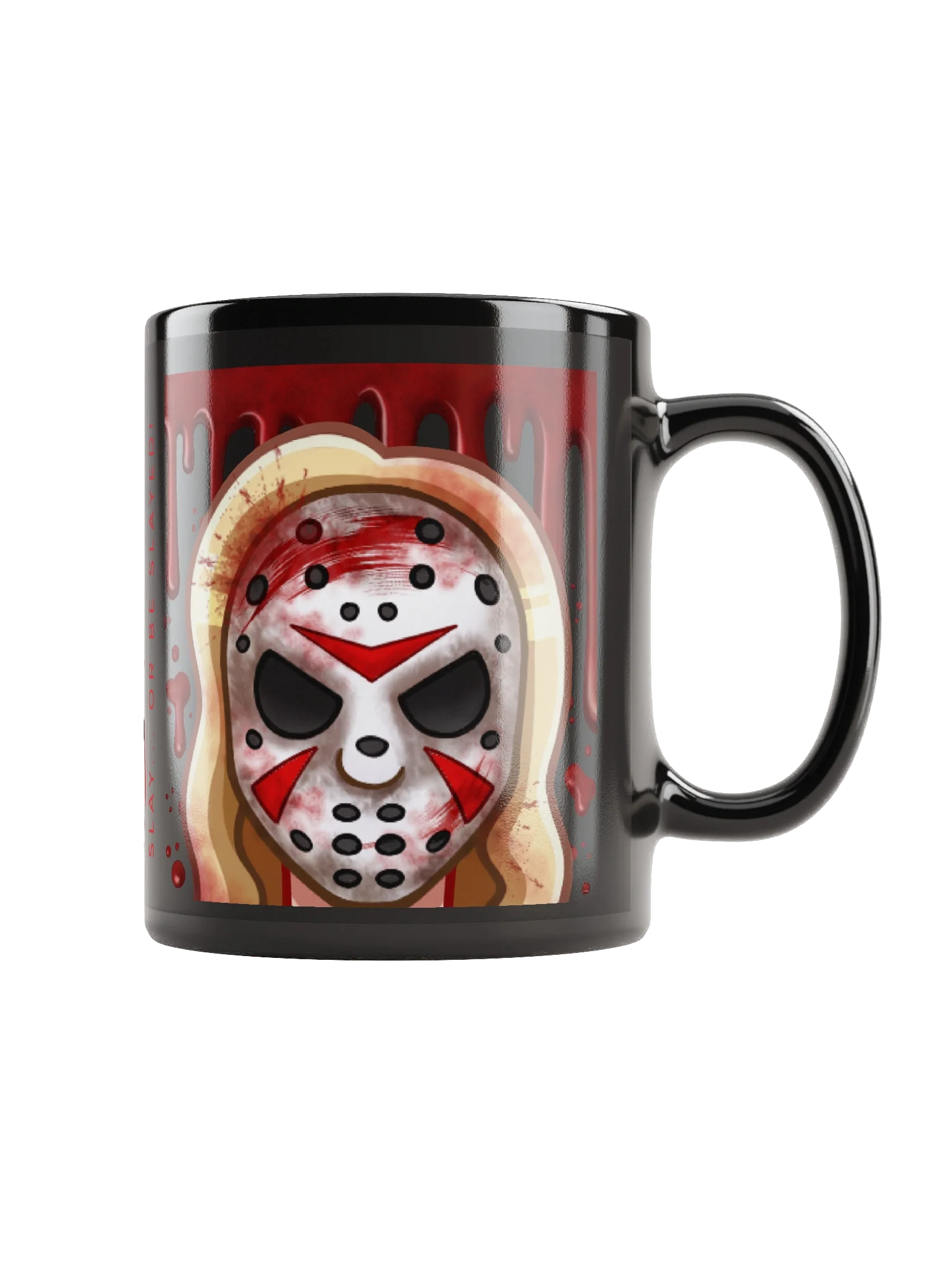 Slayson Black Glossy Mug product image (1)