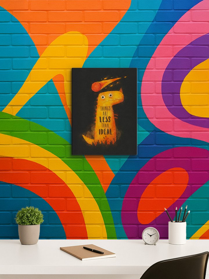Less Than Ideal - Canvas product image (2)