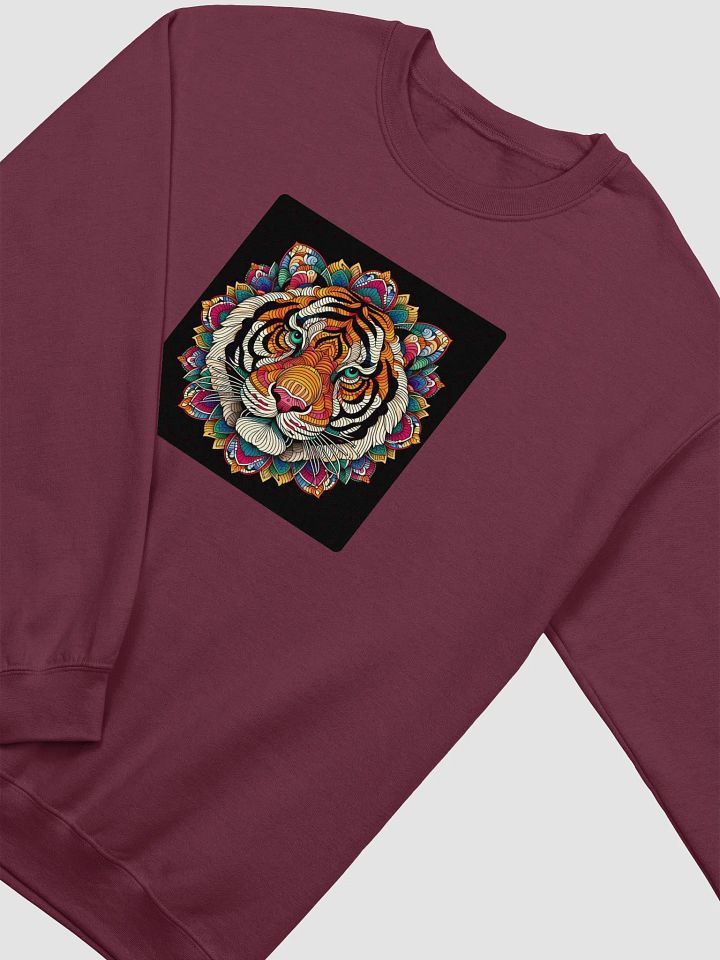 Mandala Tiger Crewneck Sweatshirt product image (12)