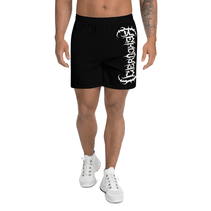 Metal logo shorts product image (1)
