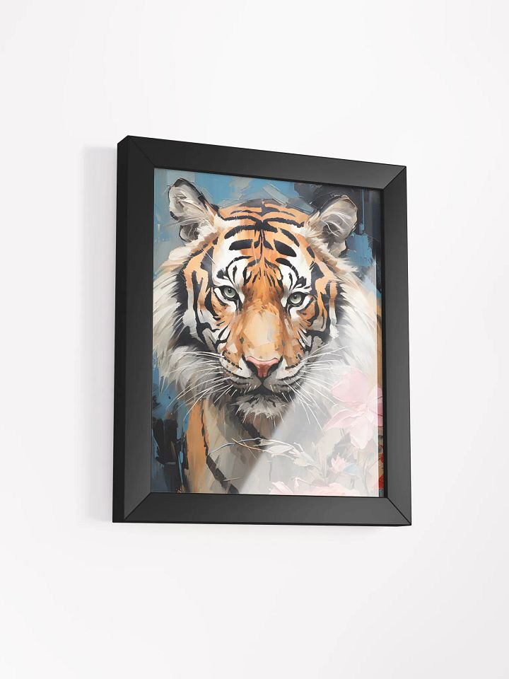 Gaze of the Wild: Tiger Framed Matte Poster product image (4)