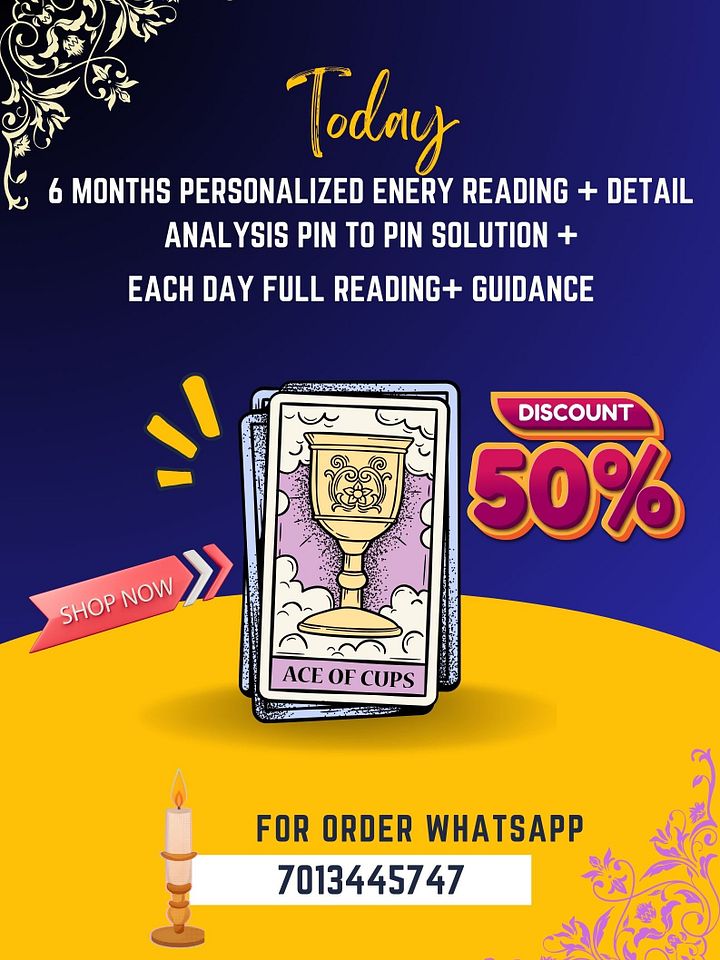 6 Months Daily Personalized energy reading product image (1)