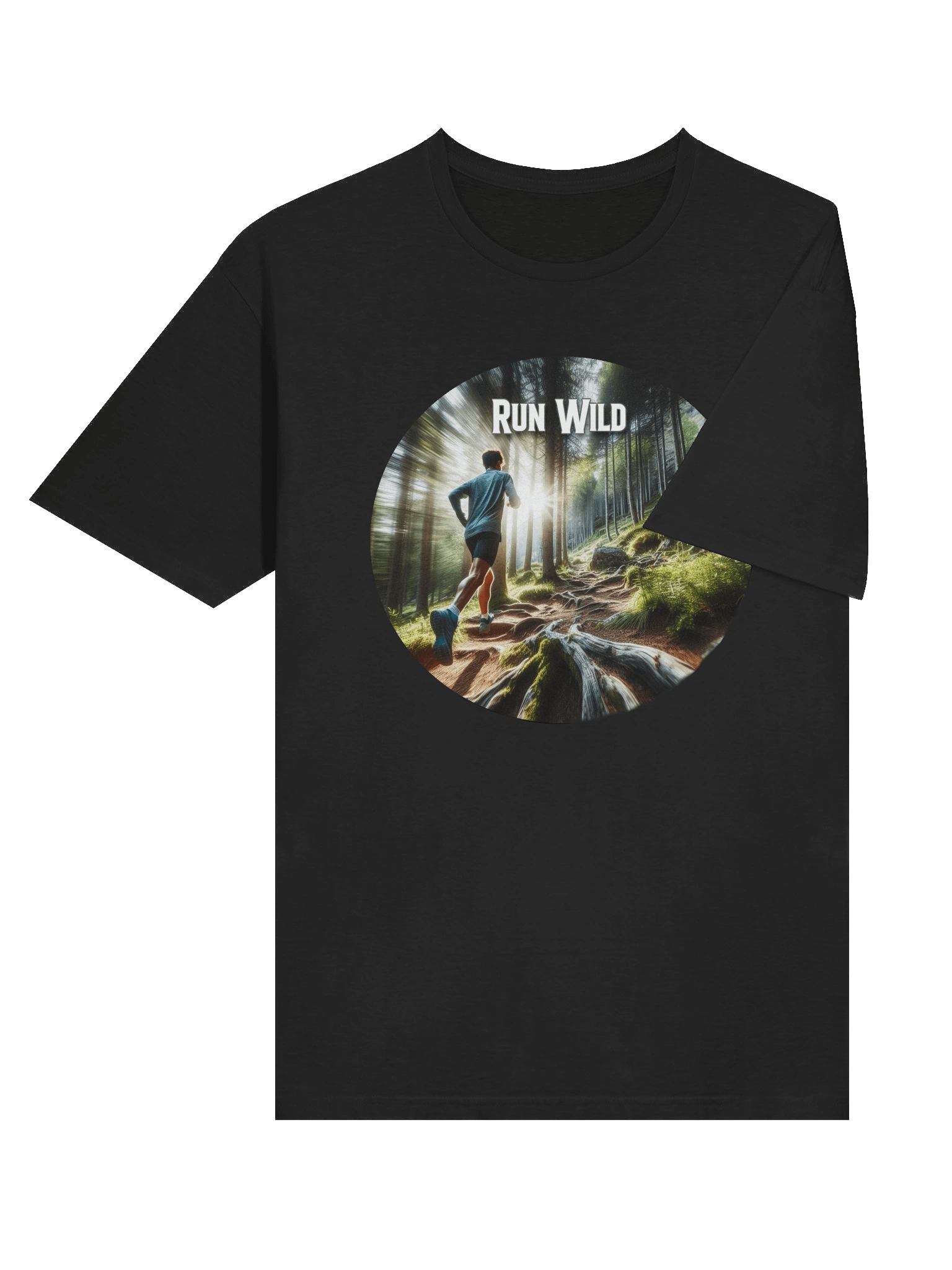 Run Wild T-Shirt – Trail Running Tee, Outdoor Fitness Adventure Shirt product image (39)
