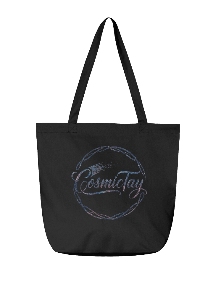 "Space Cat X CosmicTay" Logo Tote Bag product image (4)
