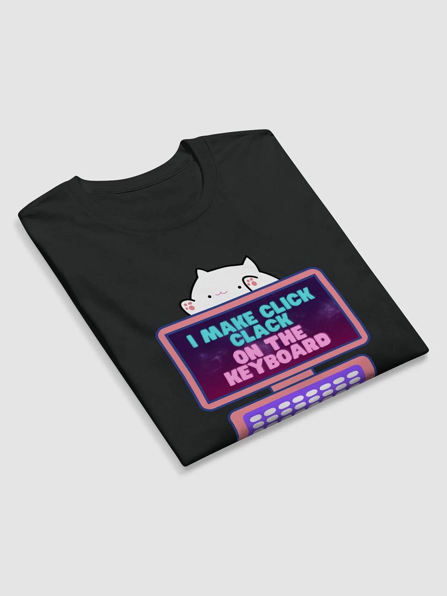 Click Clack Bongo Cat Premium Fitted Printed Long Sleeve product image (16)