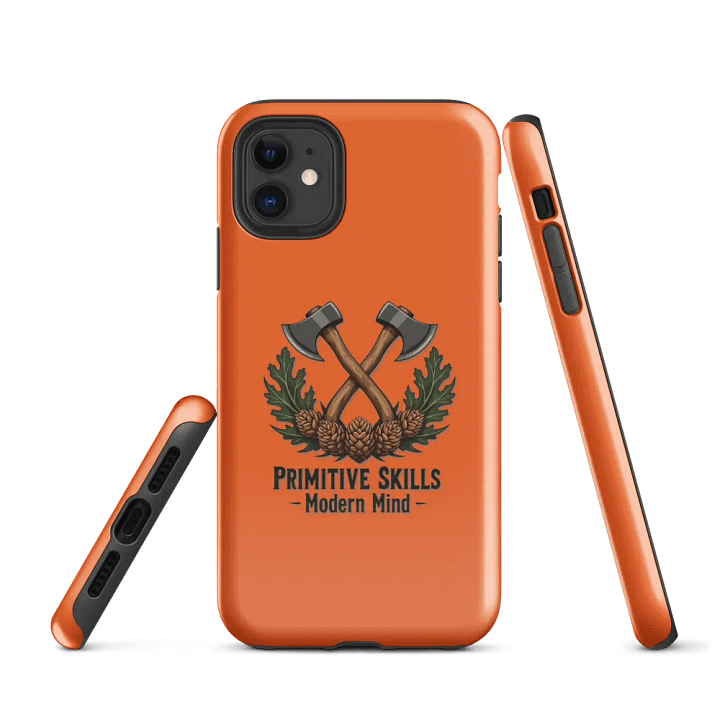 Bushcraft Tough Case | Orange iPhone Cover product image (1)